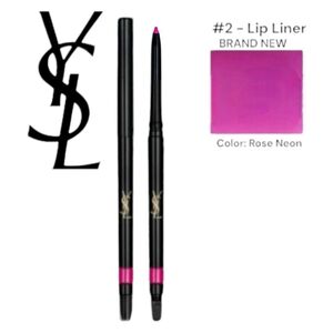 YSL Lip Liner Styler - #2 Rose Neon - NEVER USED